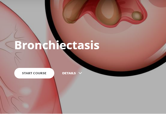 New learning module for the diagnosis and care of bronchiectasis