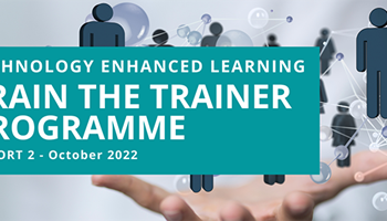 NES funding a further cohort of technology enhanced learning (TEL) train the trainer image