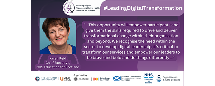 Leading Digital Transformation in Health and Care for Scotland programme launches