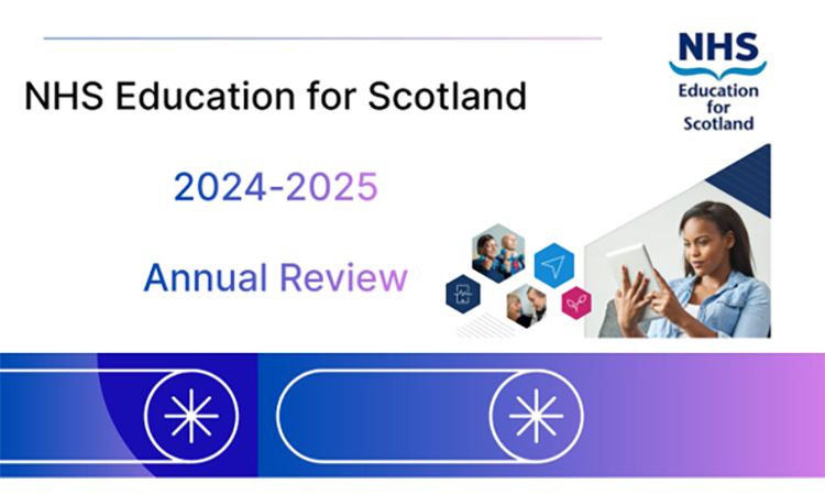 cover slide of annual review presentation image