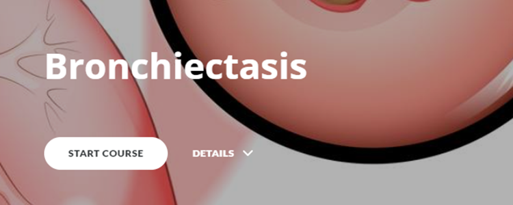 New learning module for the diagnosis and care of bronchiectasis
