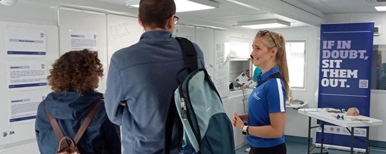 Concussion awareness at 2023 UCI cycling world championships image Concussion awareness at 2023 UCI cycling world championships