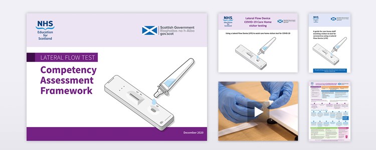 Coronavirus Care Home testing materials