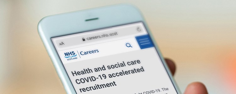 Coronavirus recruitment portal launched image Coronavirus recruitment portal launched