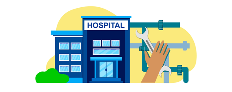 New resource on healthcare water and drainage systems image New resource on healthcare water and drainage systems